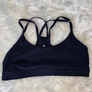 Black Underarmour Sports Bra